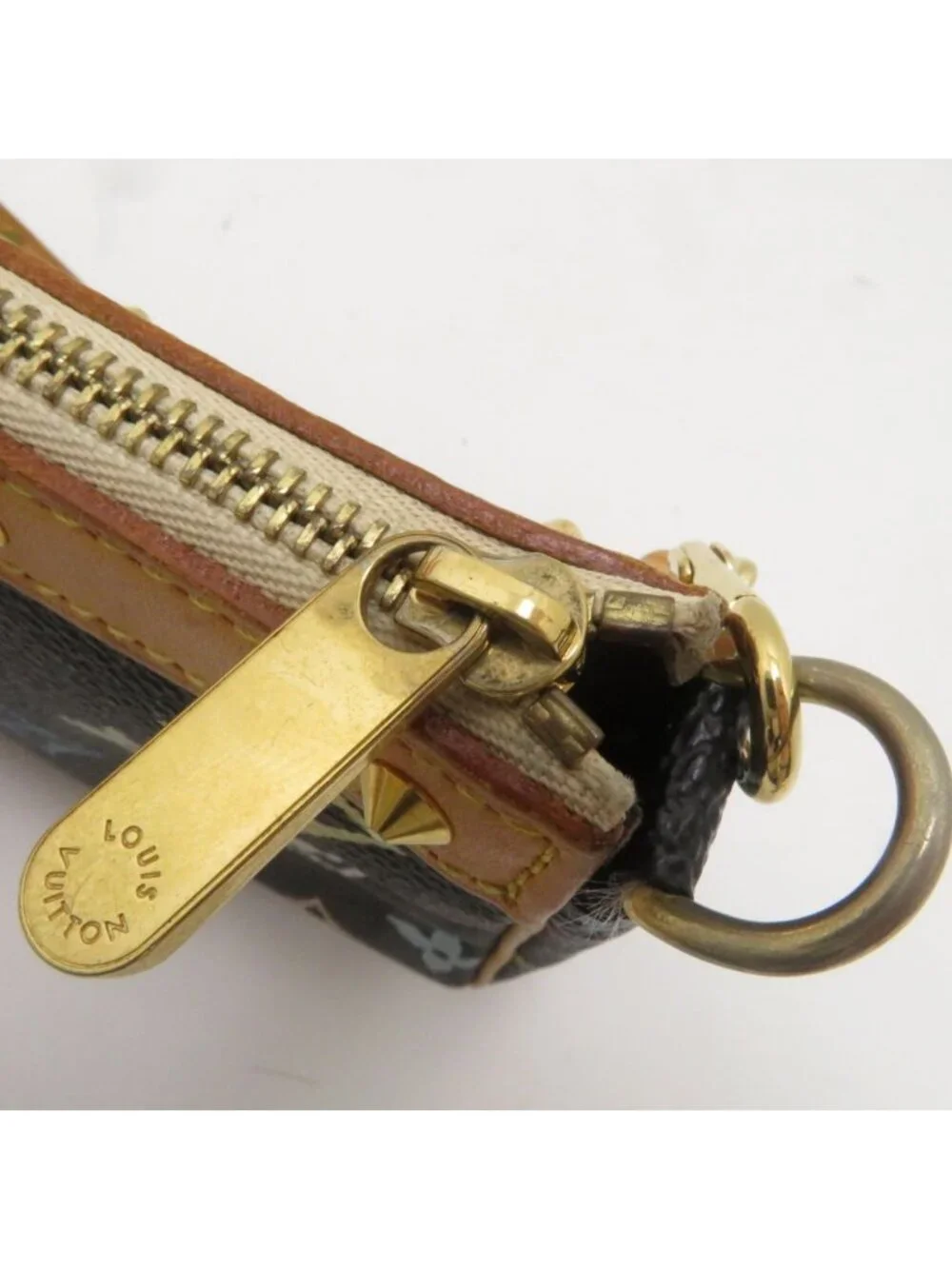 Louis Vuitton Pochette Accessoires Multicolor Noir Handbag Monogram